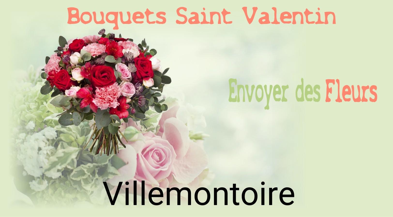 Roses de Saint-Valentin livrées à Villemontoire